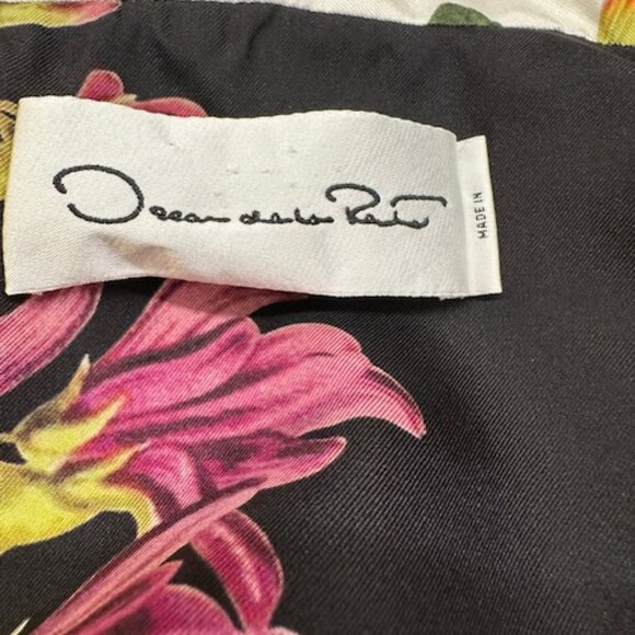 Oscar de la Renta Silk Size 12 Coat - Picture 7 of 9